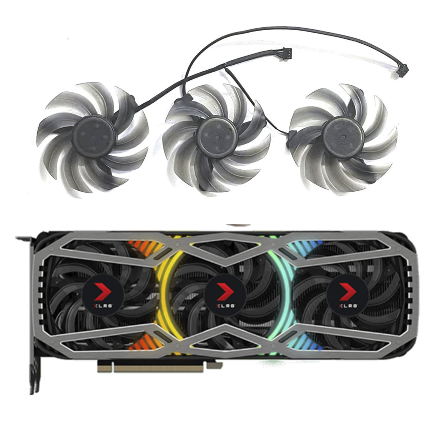 Rtx 3090 24Gb Graphics Card - Ventiladores de Resfriamento para Placa Gráfica