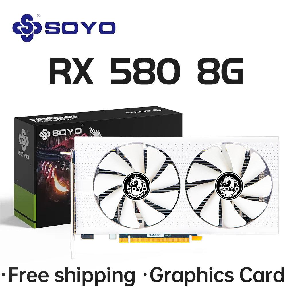 Rtx 3070 8Gb Graphics Card - Placa de Vídeo SOYO AMD Radeon