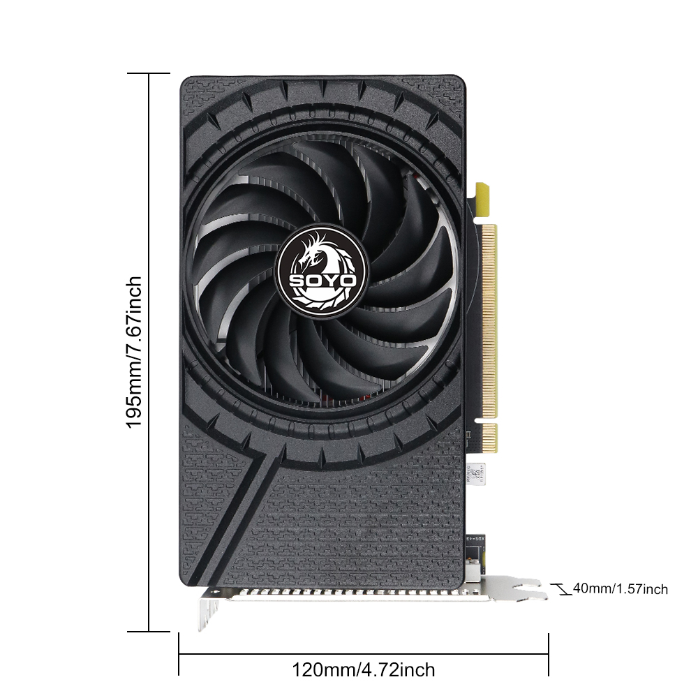 Placa de Vídeo SOYO AMD Radeon - Rtx 3070 8Gb Graphics Card avaliação e preço