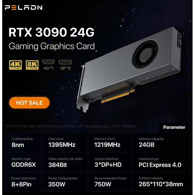 Oferta Imperdível: Placa de Ví - Rtx 3090 24Gb Graphics Card avaliação e preço