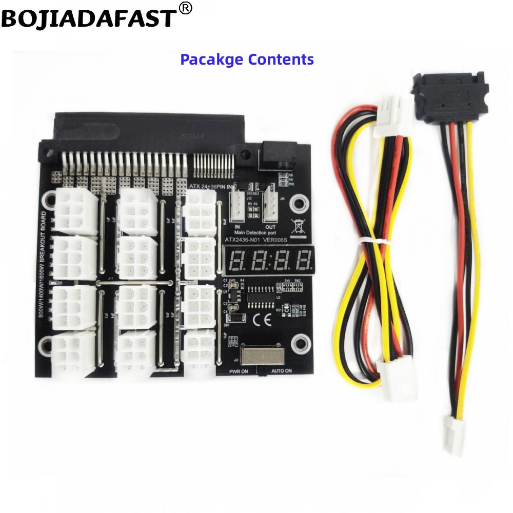 Placa de distribuição de energ - 2400W Server Psu Breakout Board avaliação e preço