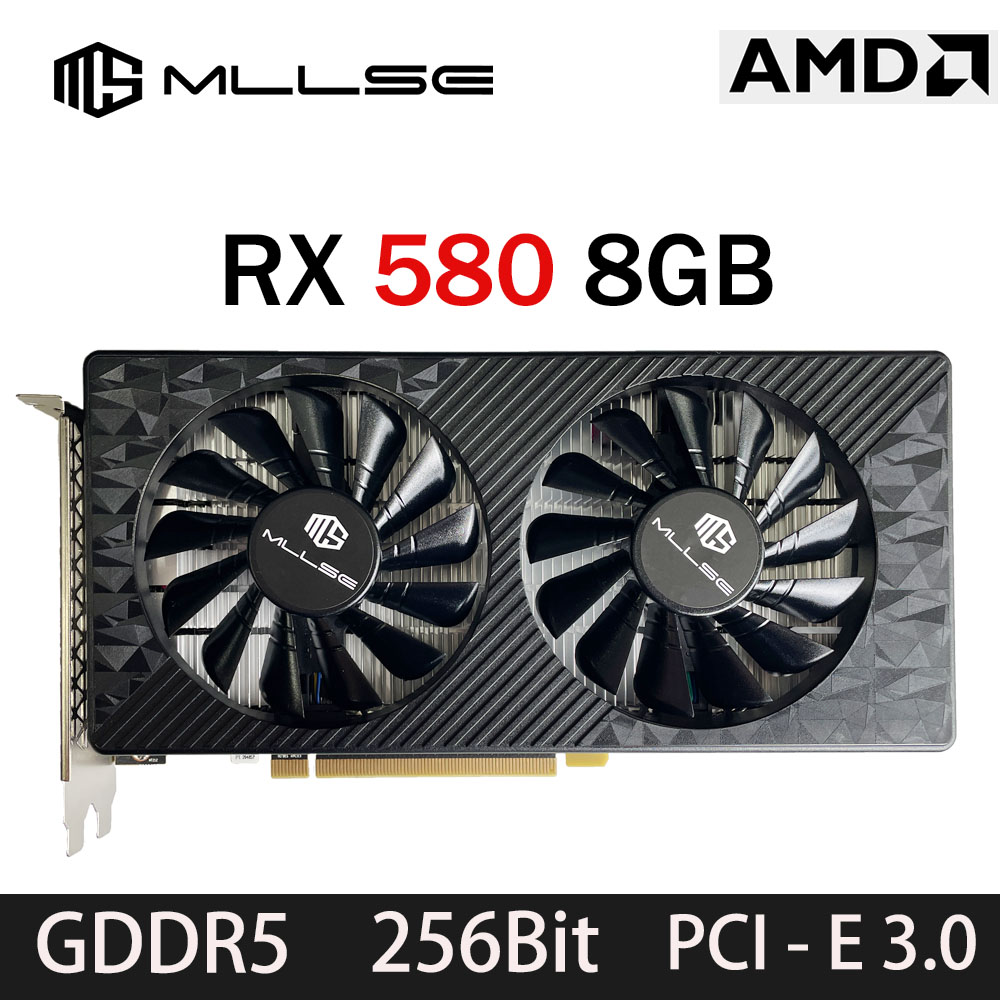 MLLSE AMD RX 580 8GB 2048SP Pl - Rtx 3070 8Gb Graphics Card avaliação e preço